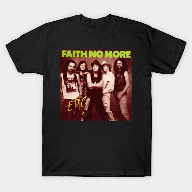 FAITH NO MORE MERCH VTG T-Shirt by Jeffs Urbanart